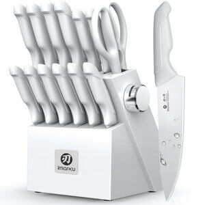 marku Knife Set, 14 Piece Premium Japanese High-Carbon Stainless Steel Knife Blo